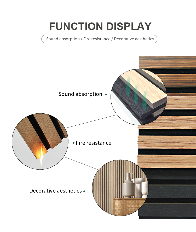 Acoustic Slat Panel Detail 2
