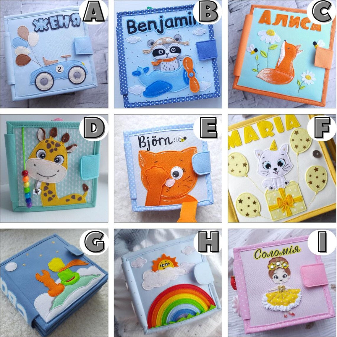 Best Selling Funny DIY Montessori Felt Busy Book Educational Toys for Toddler's Early Learning