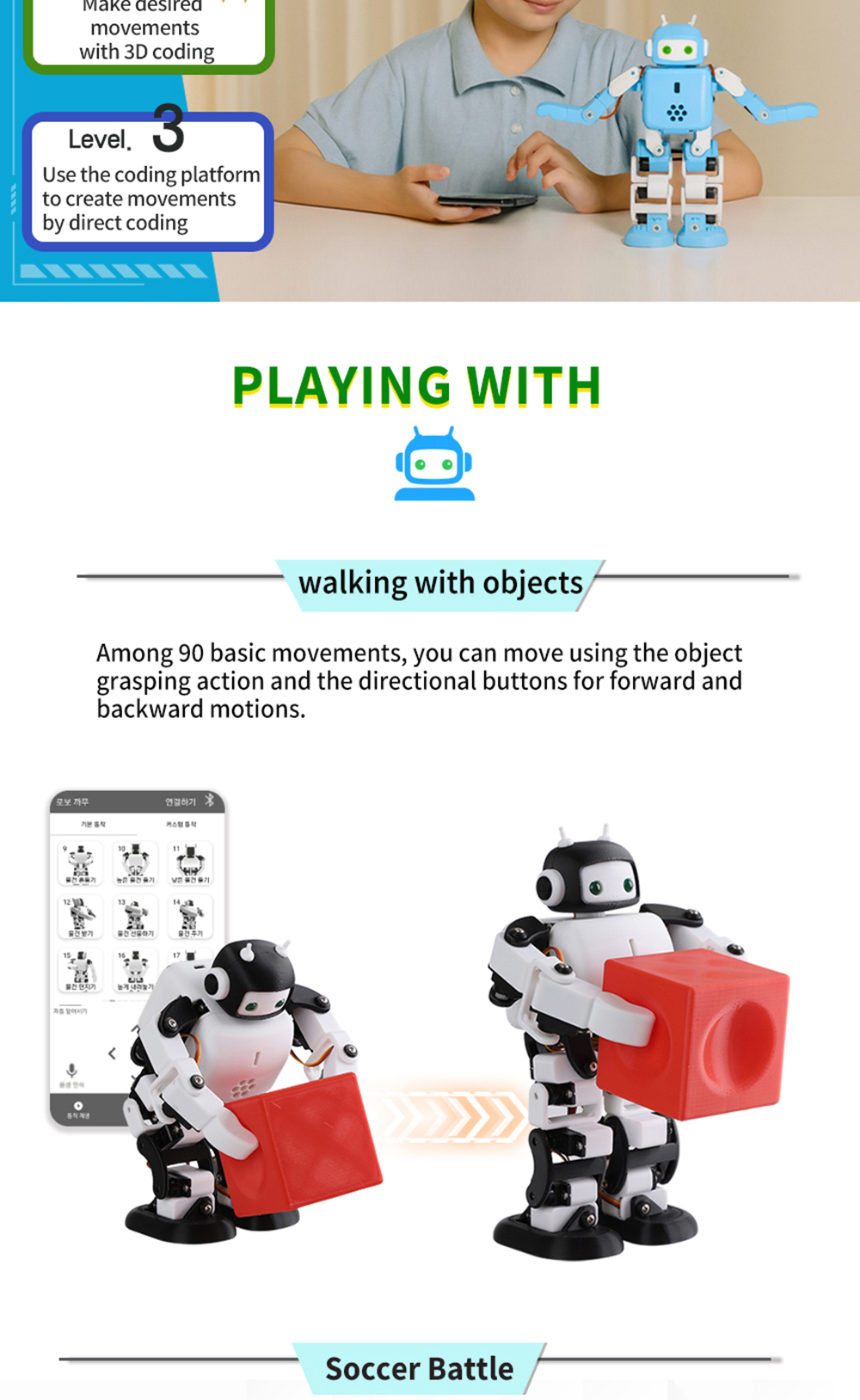 RoboKamu Coding Robot Details