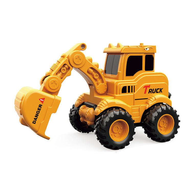 Wholesale Plastic Construction Engineering Car &amp; Bulldozer Sliding Friction Toy for Children Over 2 Years