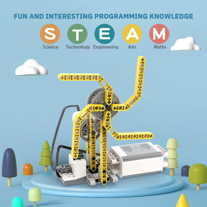 WeDo 2.0 STEM Robotics Kit Science Education Building Blocks Set Compatible With 45300 DIY Construction Toys For Kids Learning
