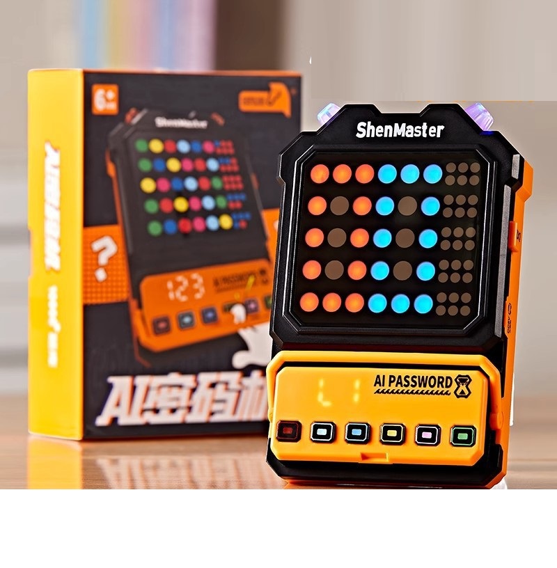 Super Decoder Crack the Code- Brain Teaser 10000+ Code-Breaking Multiplayer Handheld Educational Game Toy for Kids &amp; Adults