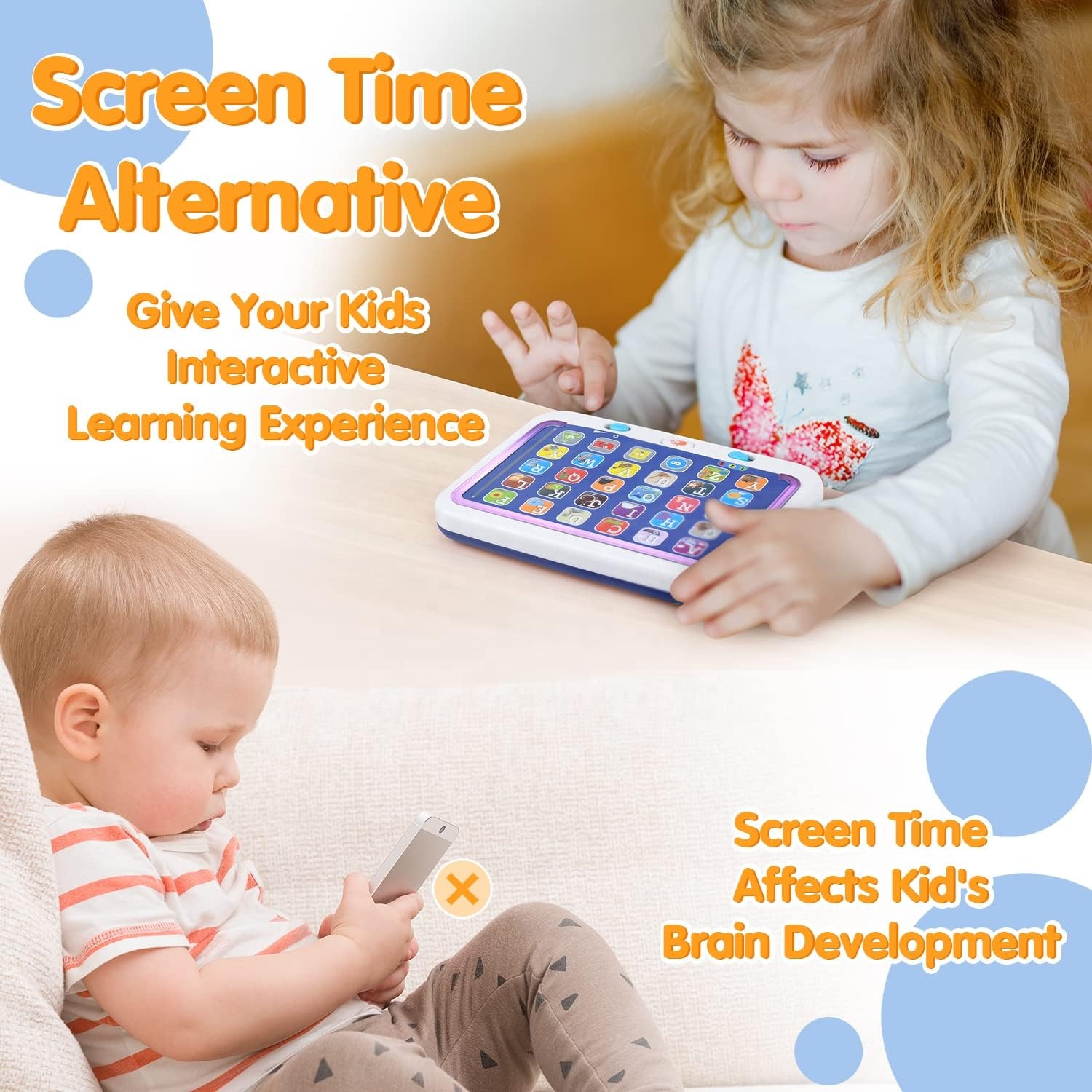 Interactive Kids Learning Pad with Animal Sounds | Factory OEM Customizable Preschool Language Toy