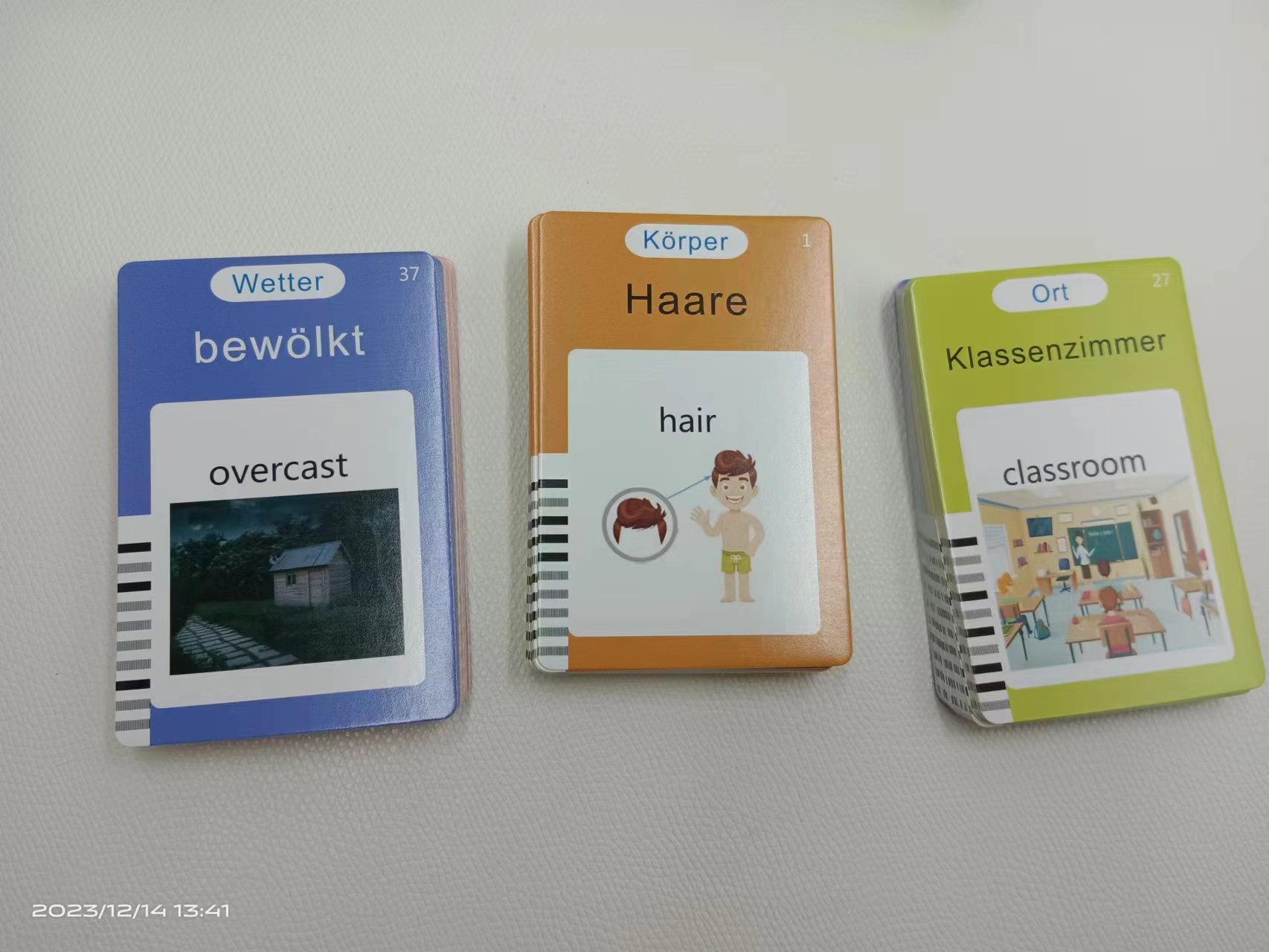 Flash card machine 8
