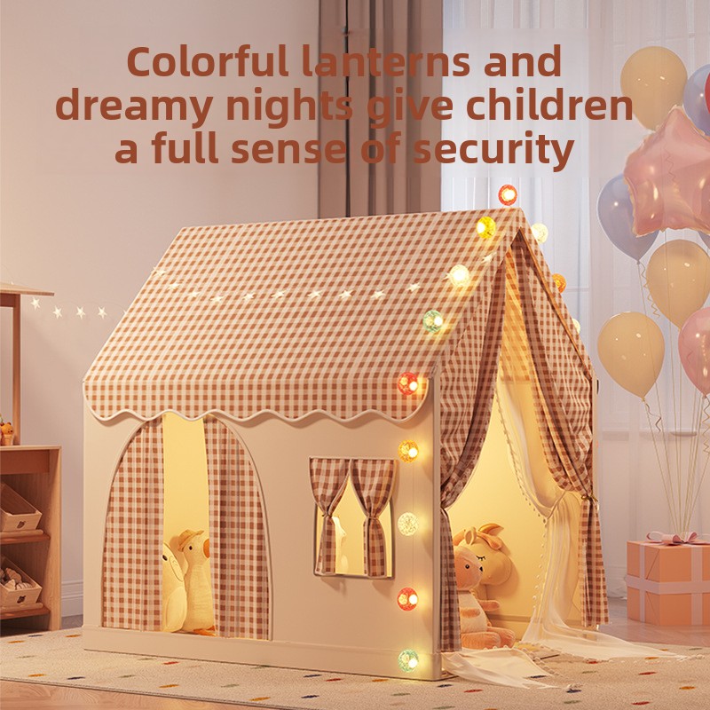 New Children's Fabric Tent Indoor Princess Castle Small House For Boys And Girls Baby Bed Playhouse