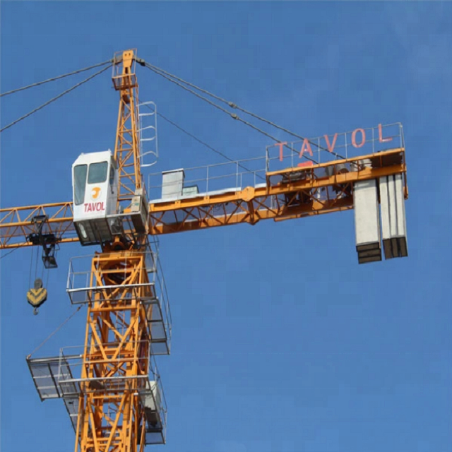 CE Certificate Self-Raising Tower Crane QTZ 5010 5T Construction Crane Price