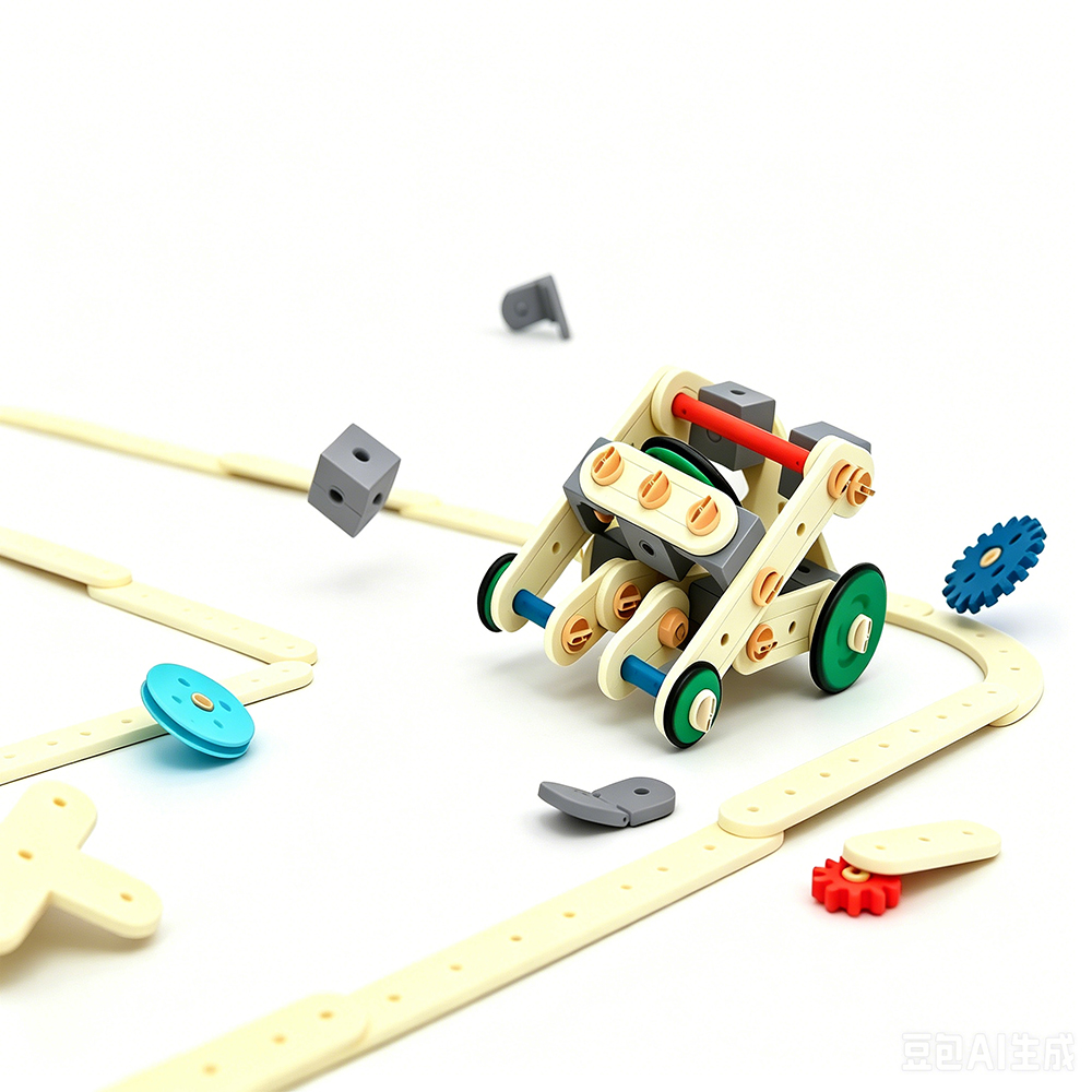 Child Safe Wooden Twist Build Set Multi Model STEM Learning Toy to Enhance Fine Motor Skills and Problem Solving