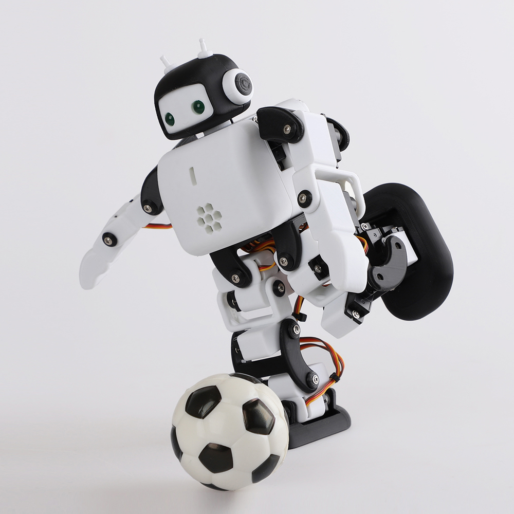 [RoboKamu] Educational Humanoid Robot for kids coding with voice control color sensor Smart Toy RoboKamu Kids