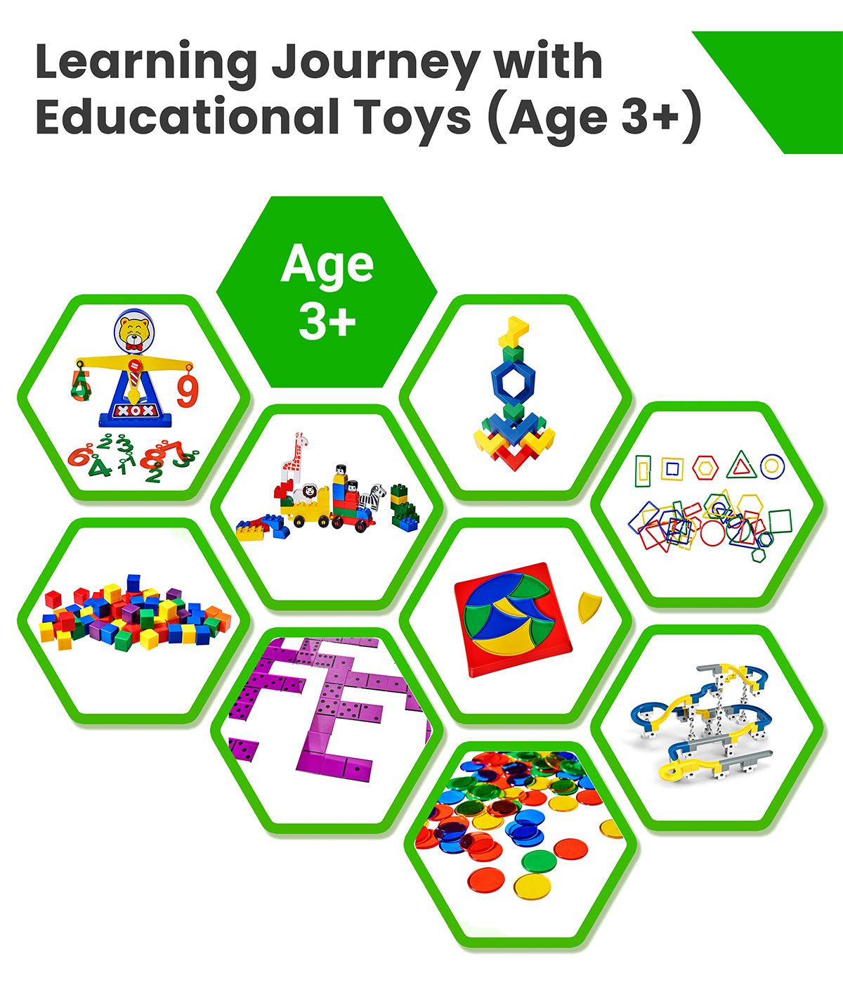 Educational Math Balance Toy for Kids Plastic STEM Classroom Learning with Weights