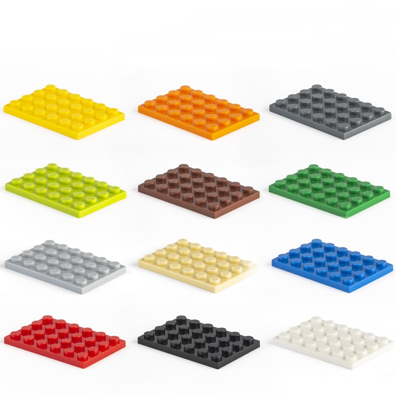 No.3032 3033 3029 3035 3036 MOC Plastic DIY Block Set STEM Educational Kids Games 4X6 4X8 4X12 6X8 6X10 Plate Bulk Toy Model Toy