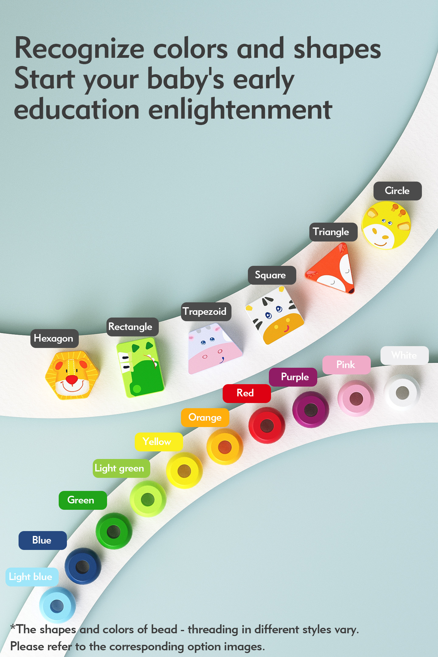 Wooden Montessori Educational Toys
