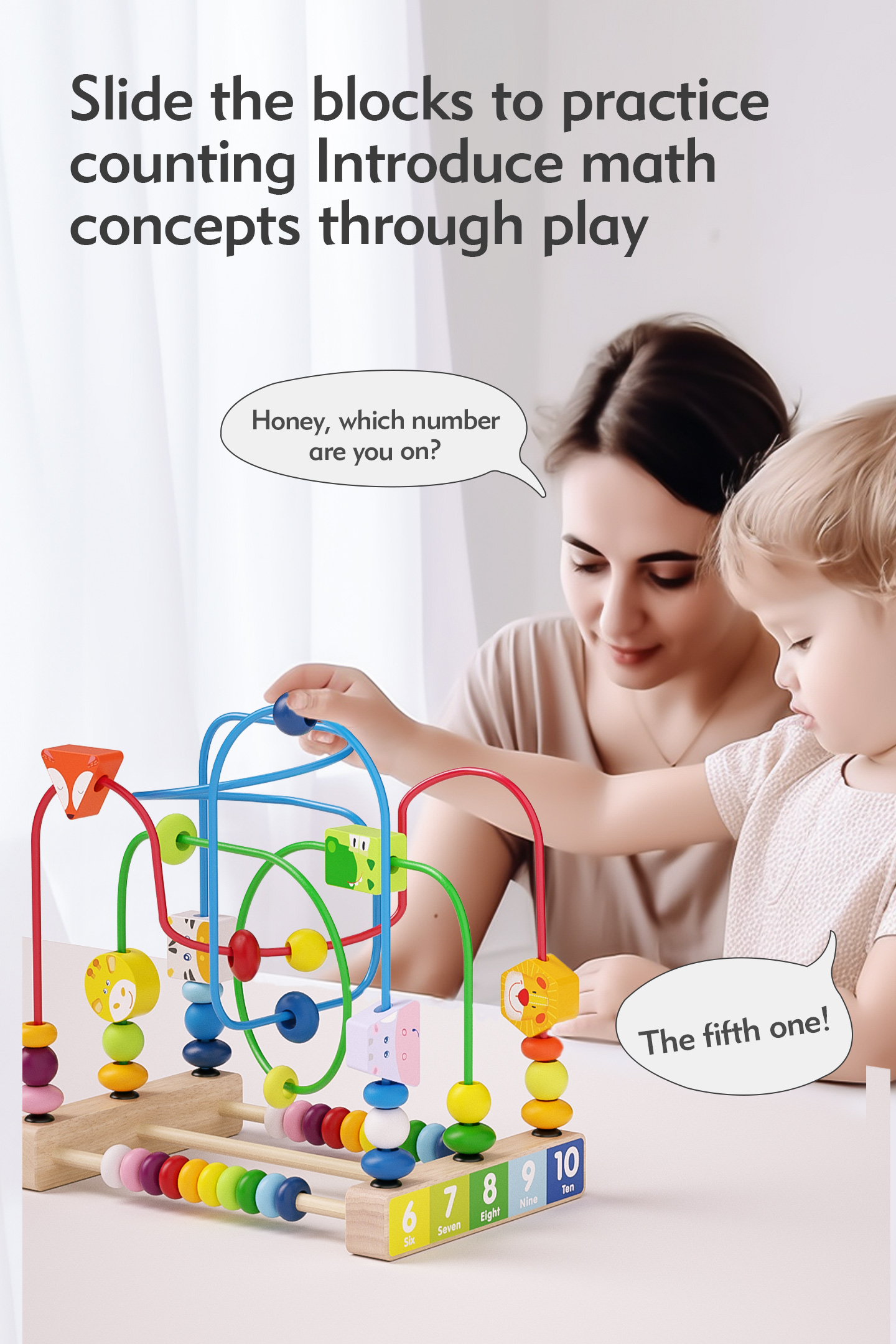 Wooden Montessori Educational Toys