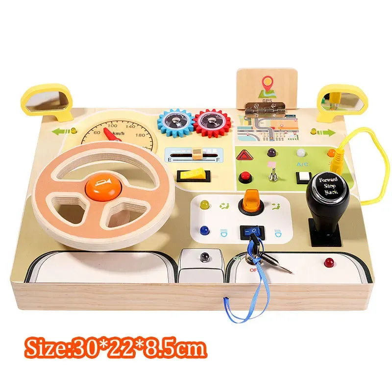 Montessori busy board details 1