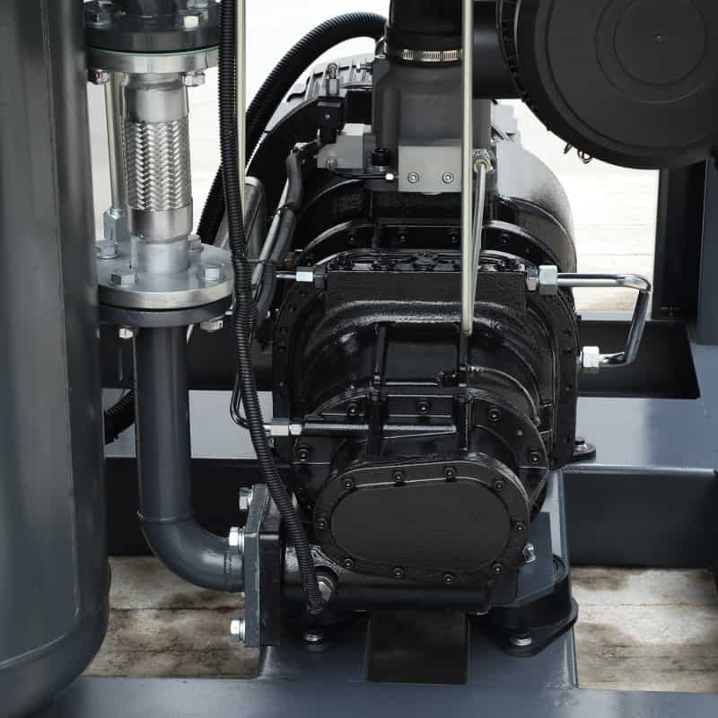 China Horizontal two-stage pressure screw air compressor Two Stage Screw Air Compressor Electric Screw Air Compressor Price Supplier, Factory