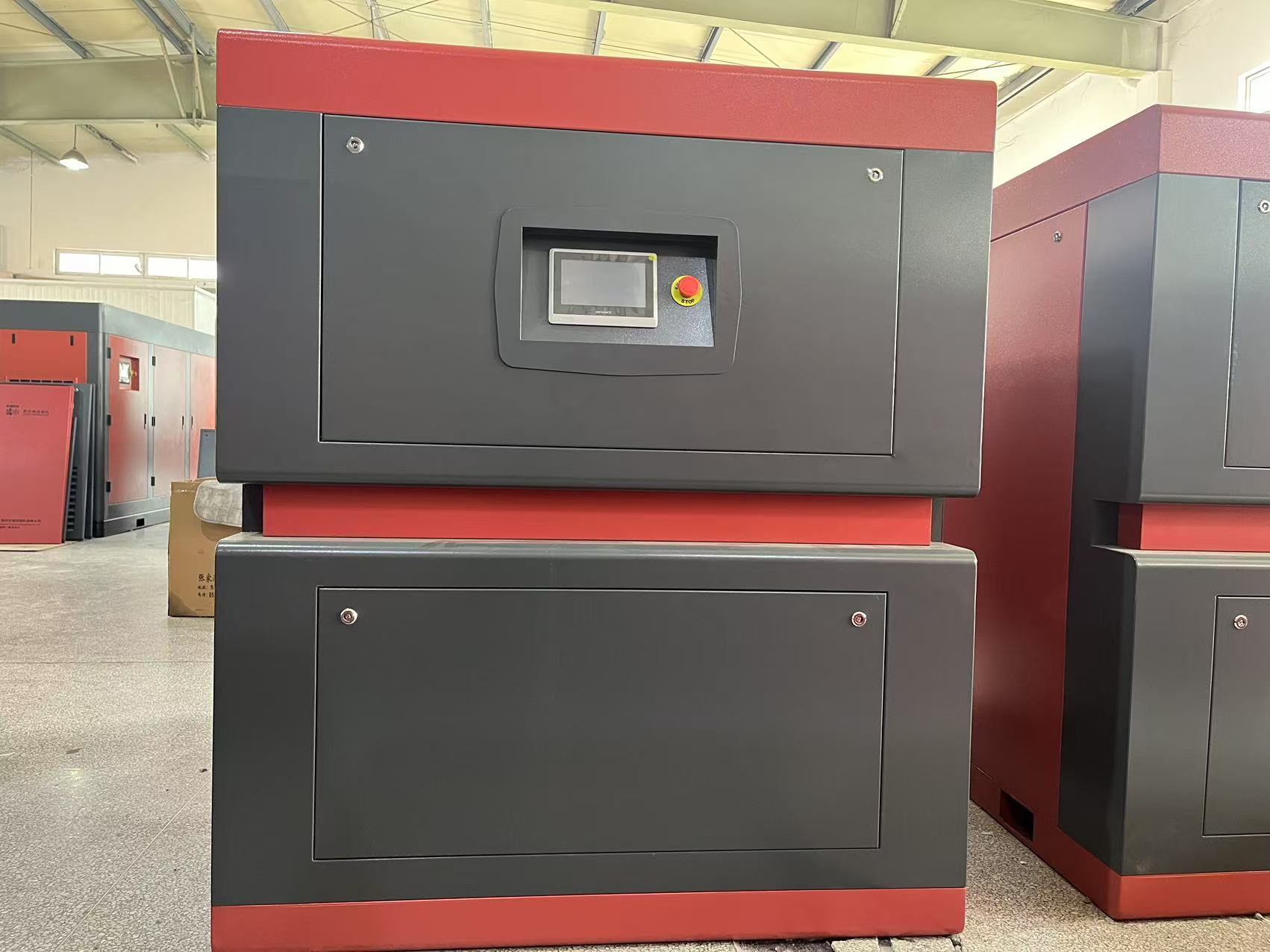 ODM Oil Cooled Screw Air Compressor 55kw 75hp Industrial Air Compressor Rotary Air Compressor Manufacturers, Supplier