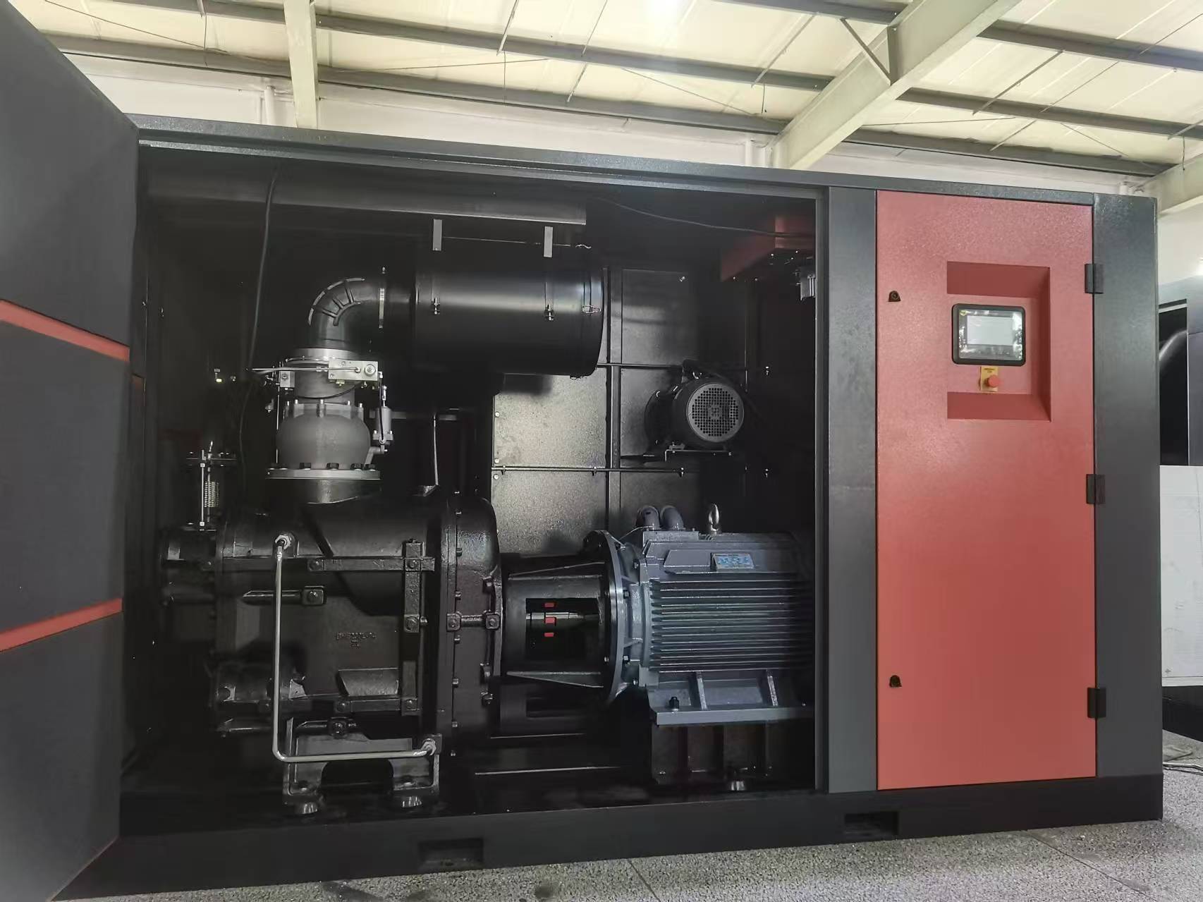 ODM Two-stage Compression power frequency 132kw high power Energy-Saving Screw Air Compressor for industrial and mining Suppliers, Exporters