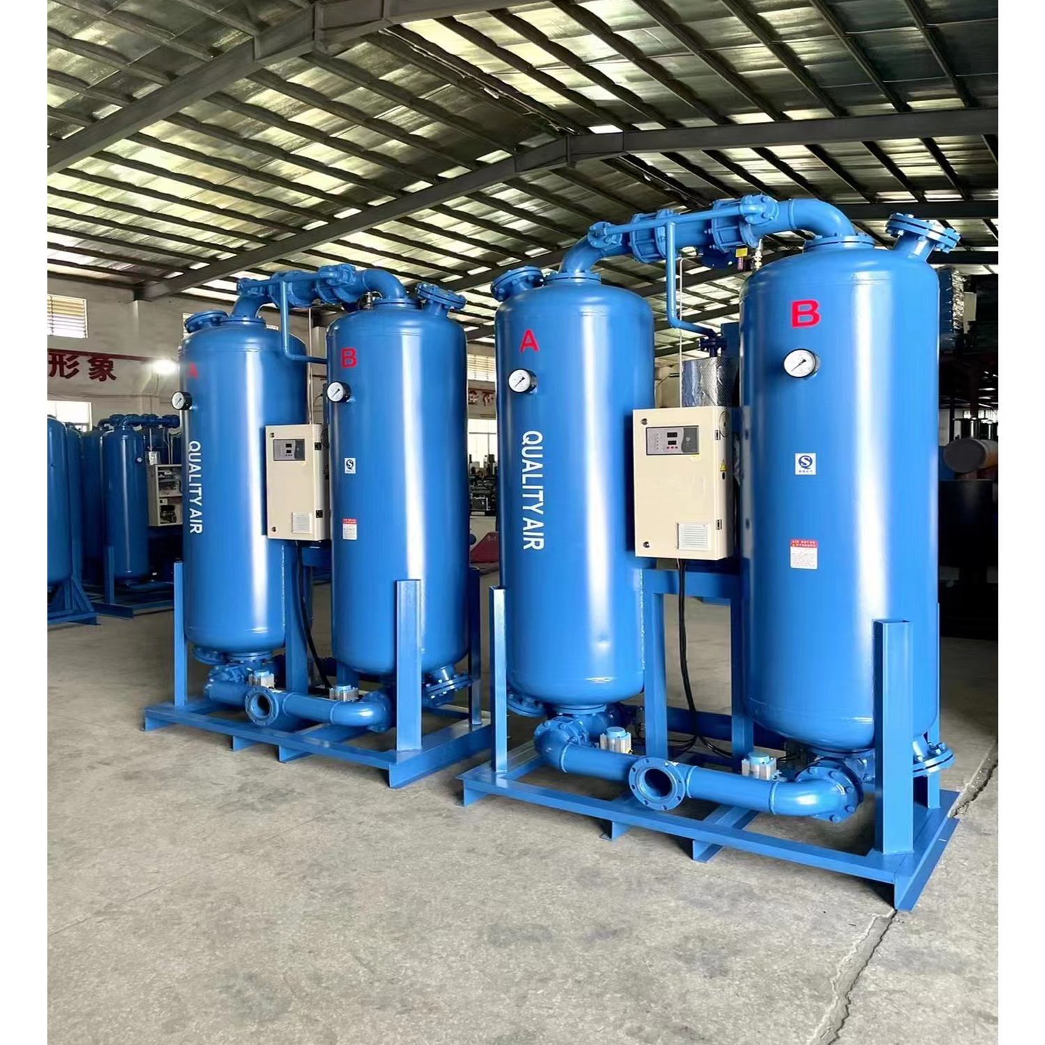 China Micro Heat Regeneration Desiccant Compressed Air Dryer For Compressed Air Manufacturer, Factory
