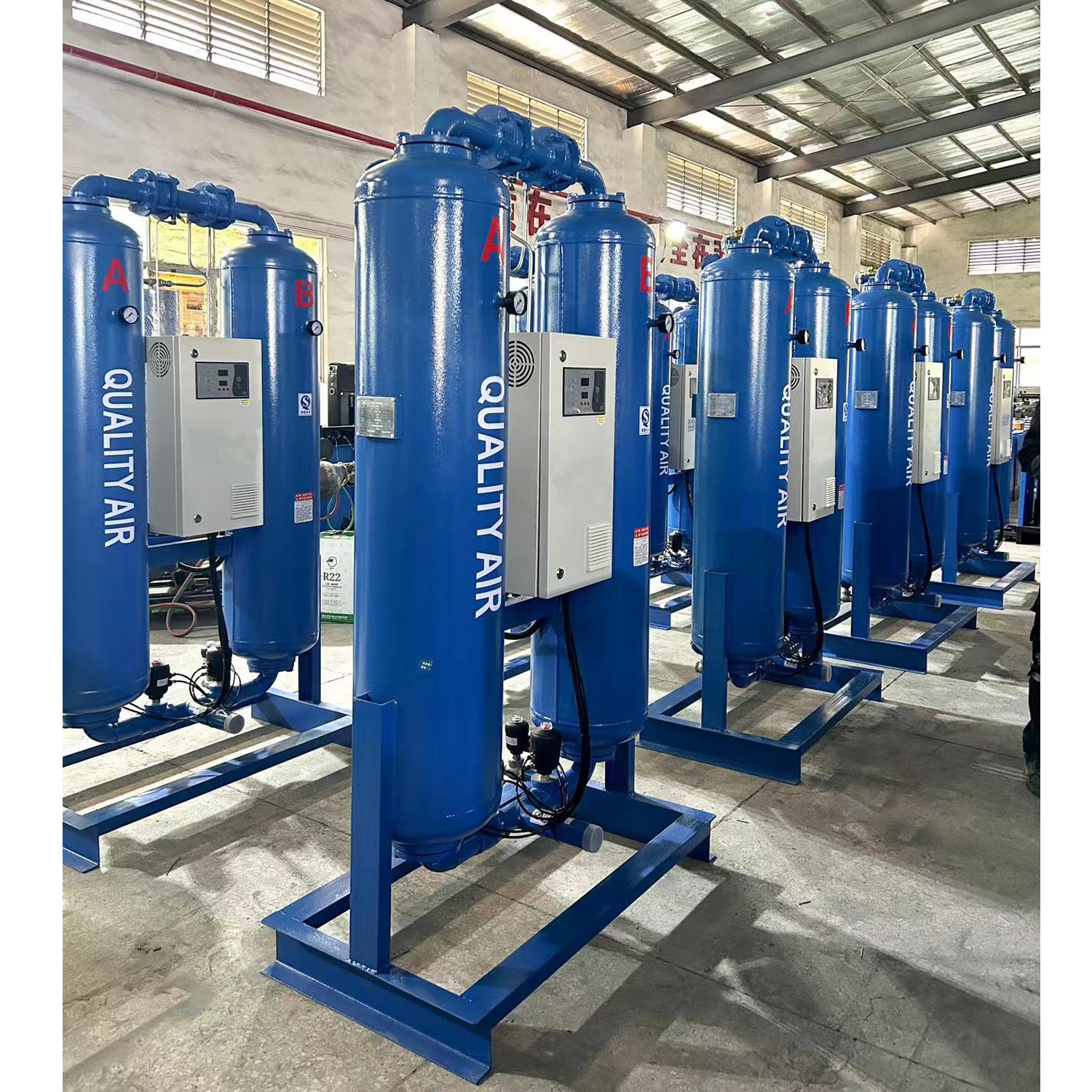 China Micro Heat Regeneration Desiccant Compressed Air Dryer For Compressed Air Manufacturer, Factory
