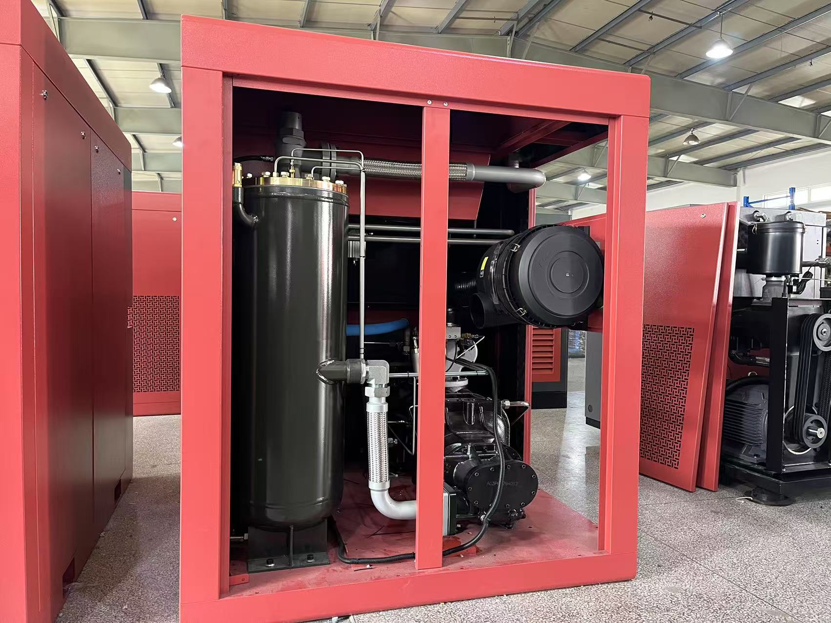 ODM Oil Cooled Screw Air Compressor 55kw 75hp Industrial Air Compressor Rotary Air Compressor Manufacturers, Supplier