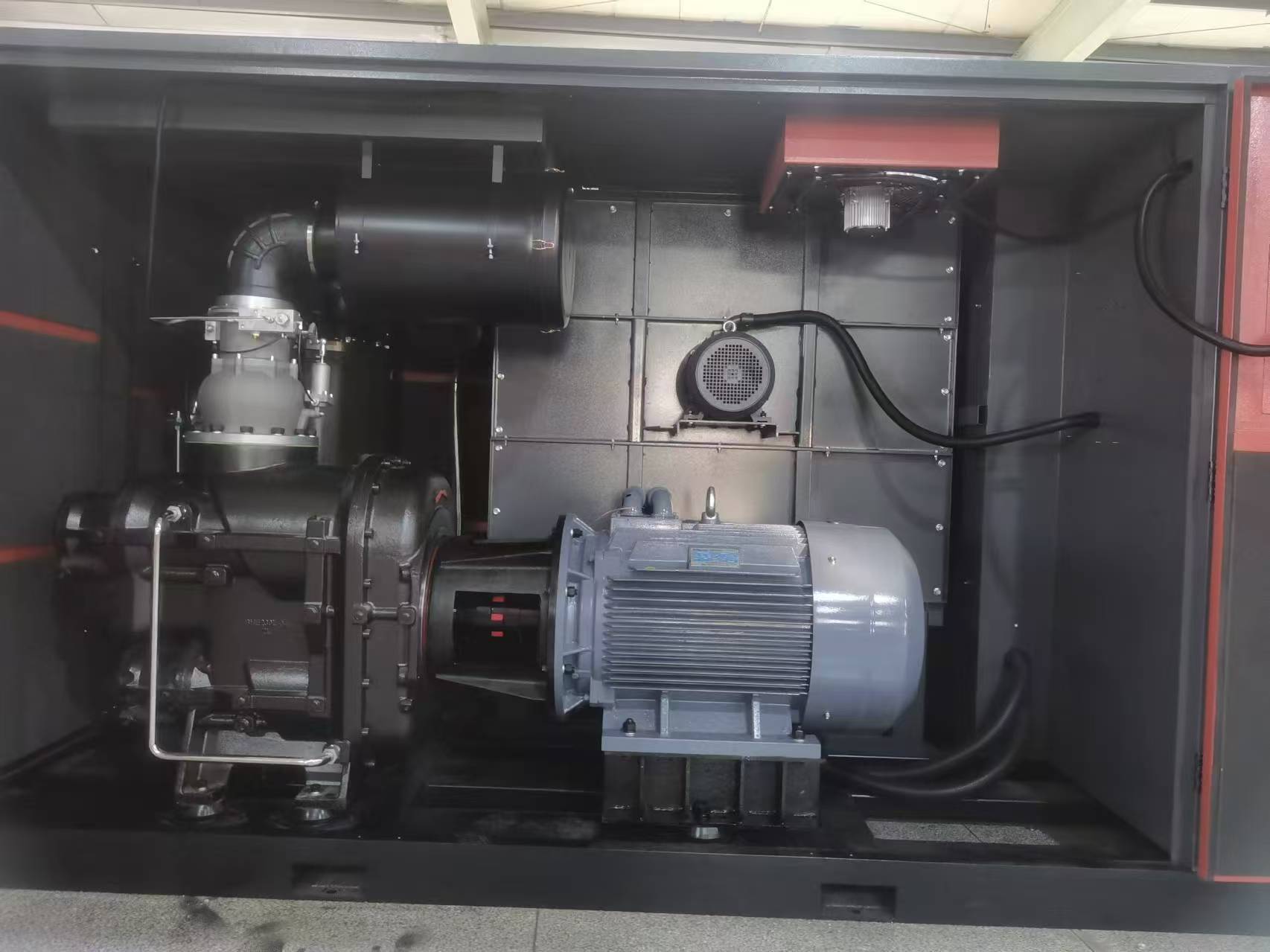 ODM Two-stage Compression power frequency 132kw high power Energy-Saving Screw Air Compressor for industrial and mining Suppliers, Exporters
