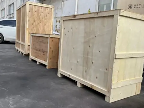 Packing and delivery process