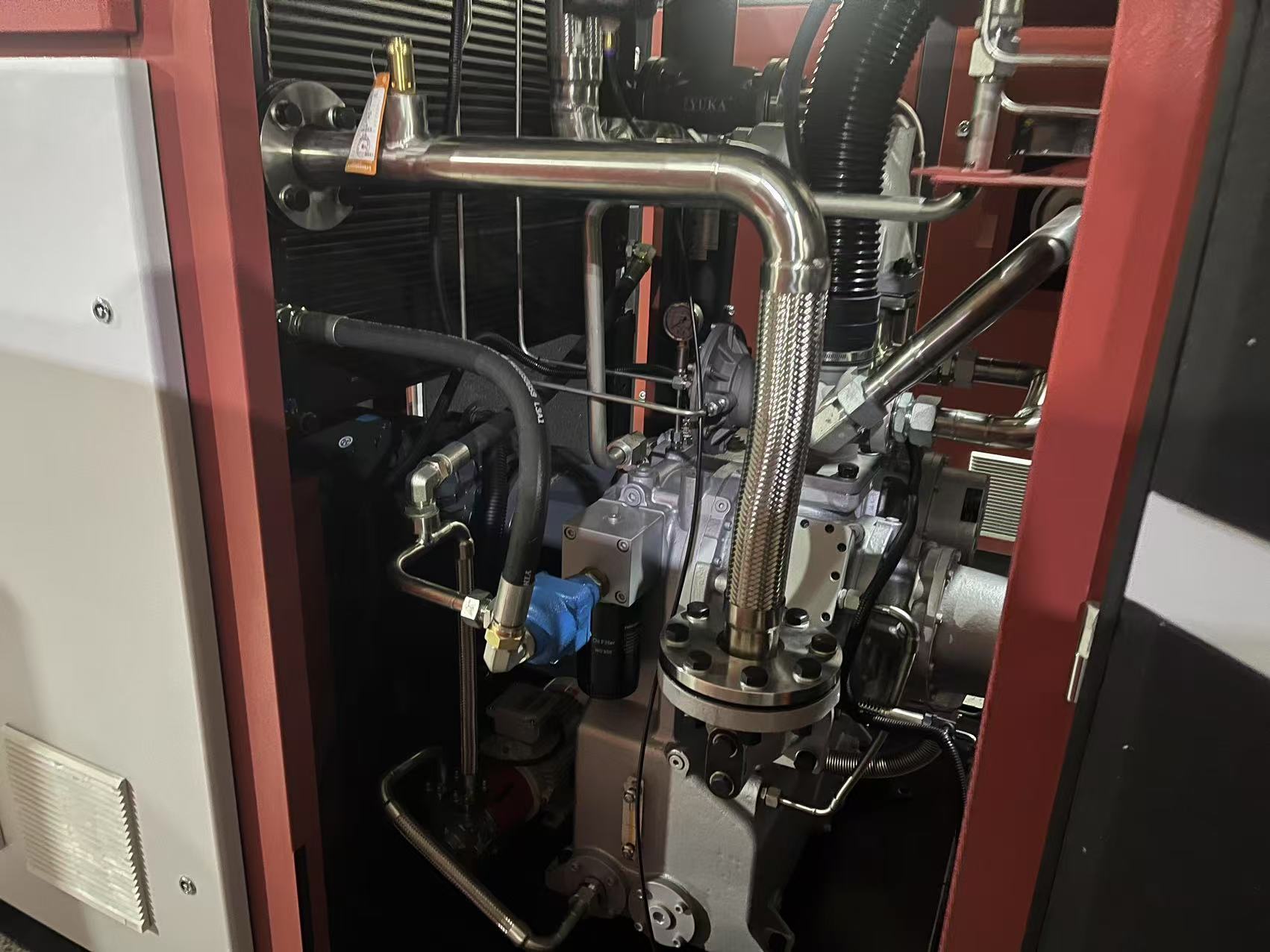 ODM  Low Noise Dry Type Oil Free Screw Air Compressor oilless industrial air compressor rotary air compressor Exporter, Exporters