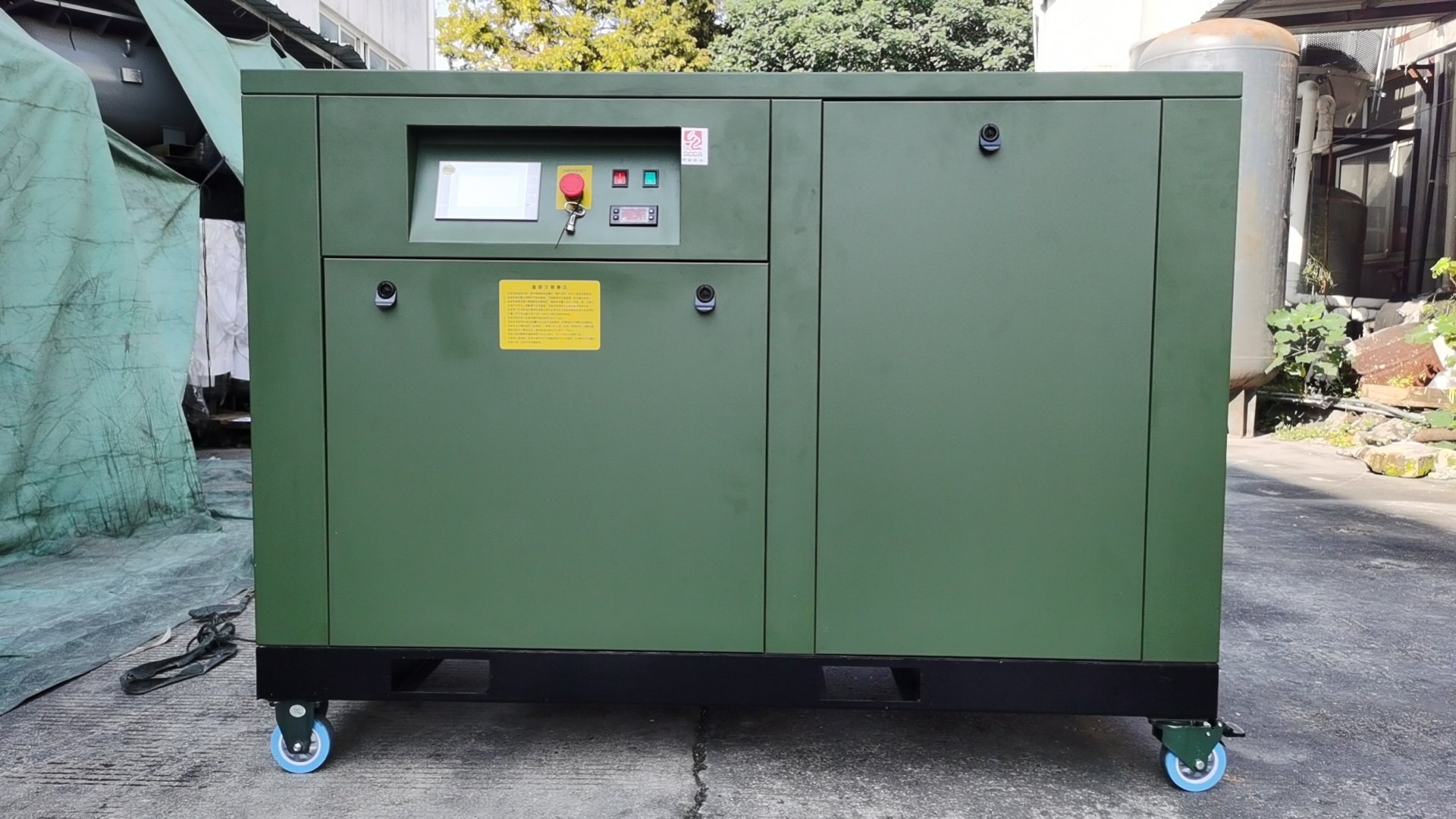 ODM Energy saving permanent Magnet Motor VSD screw air compressor  11Kw 15HP with Dryers built in  Suppliers, Exporters