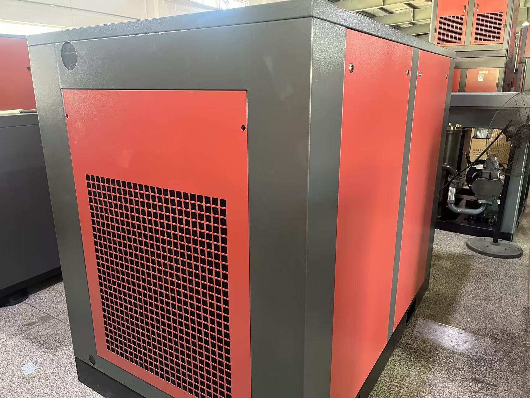 China High Efficiency Direct Drive Industrial 7.5kw ~ 535kw 7/8/10/13bar Stationary Rotary Screw Air Compressor Machine Price Manufacturers, Factories