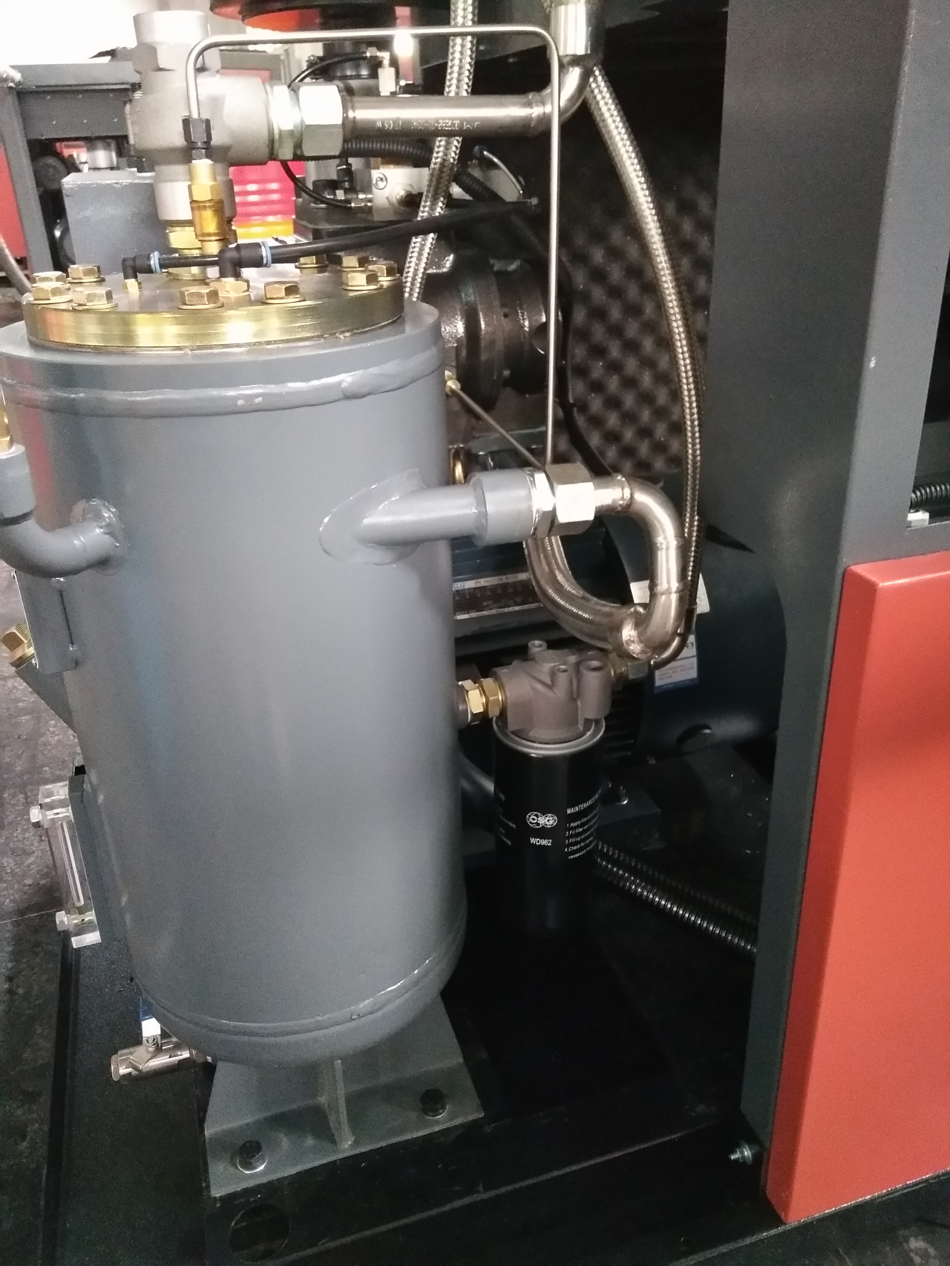 ODM 7.5kw 15kw 22kw 37kw 55kw Silent Electric Type Constant Frequency Screw Air Compressor Manufacturer, Exporters