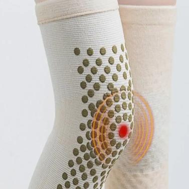 Heated Knee Brace Wrap for Knee Pain, Wormwood Self Heating Warm Knee Pads Sleeves Support