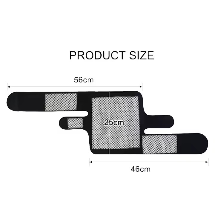 Self-Heating Graphene Knee Support Pads – Adjustable Heated Knee Wrap for Pain Relief