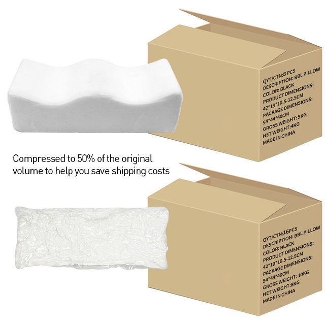 Factory Custom Logo Function Pillow Post Surgery Recovery Memory Sponge Foam Bbl Butt Pillow Set with Bag