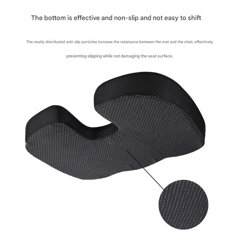 Cooling Gel Car Chair Seat Cushions for Back &amp; Sciatica Pain Relief Office