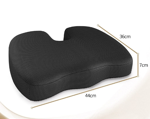 Seat Cushion Coccyx Tailbone Pain Relief Memory Foam Coccyx Cushion for Long Sitting
