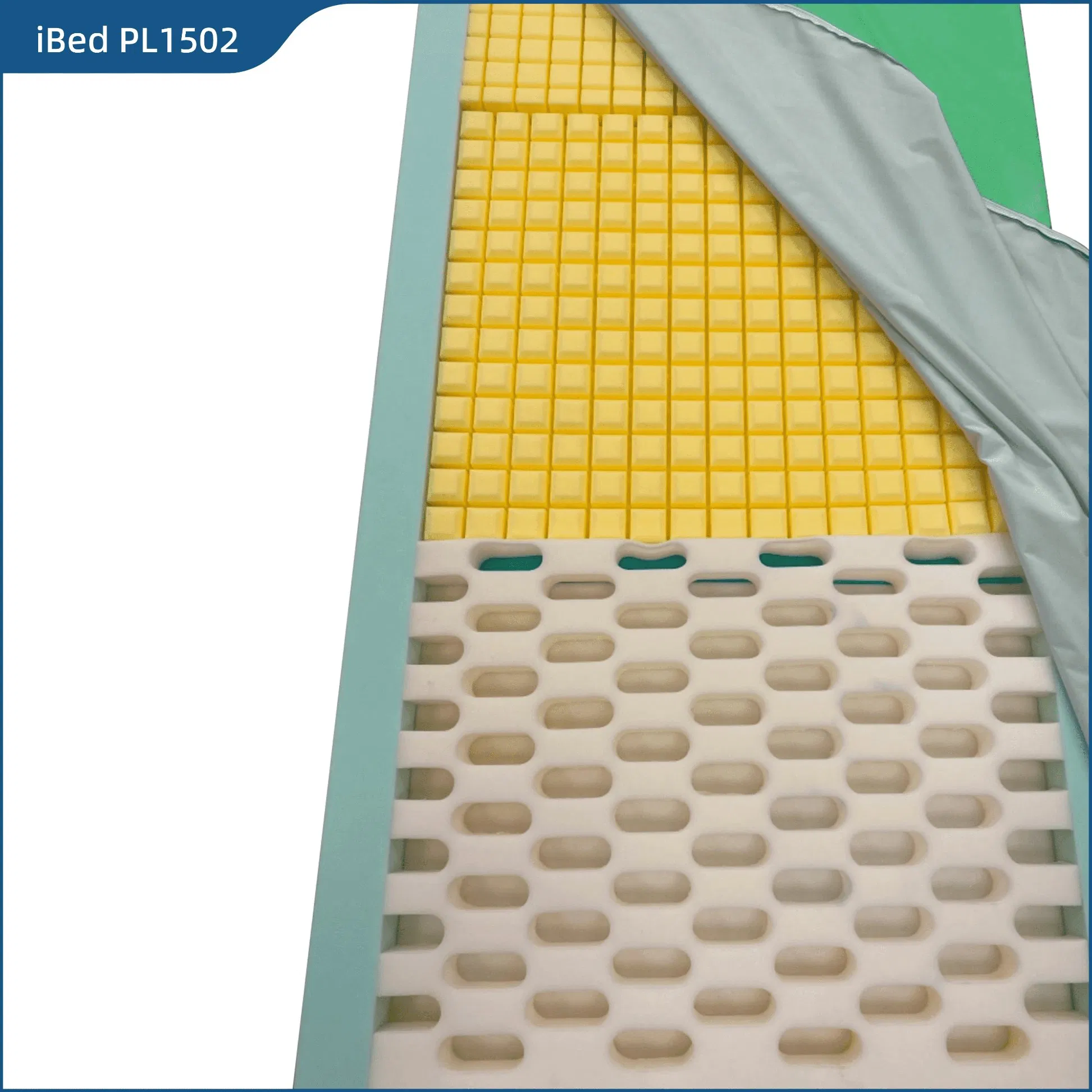 iBed PLR 1502 Momory Foam Medical Anti Bedsore Decubitus Alternating Pressure Mattress for Hospital Bed