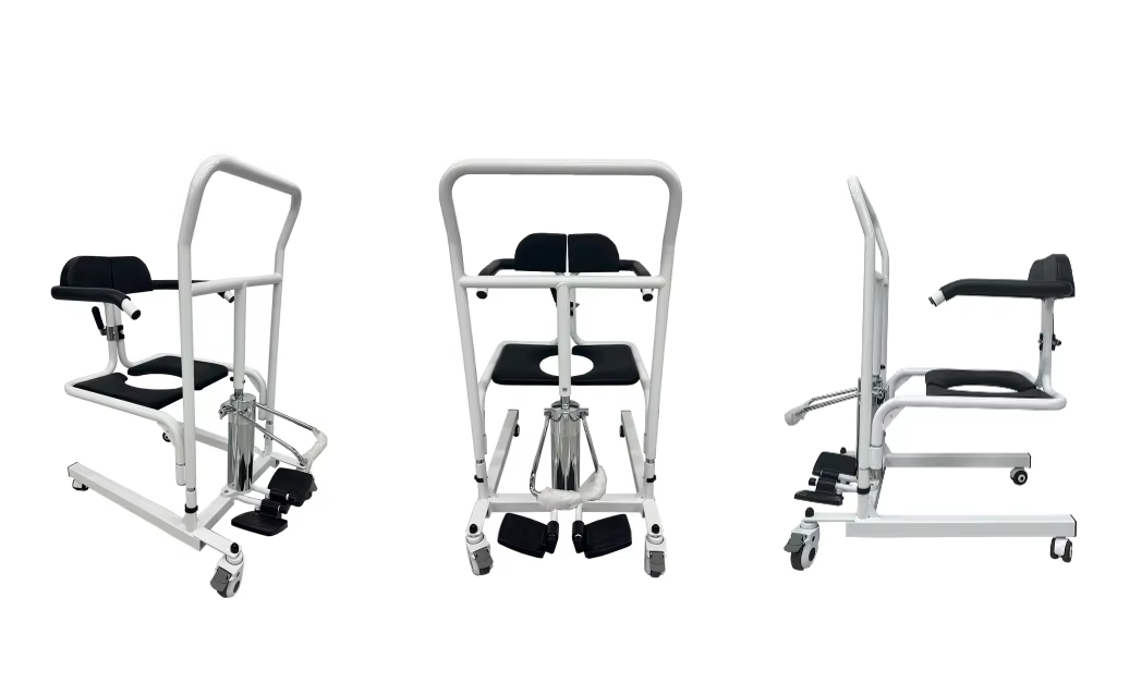 Ready-to-Ship Adjustable Hoists Electric Patient Lift Transfer Chair for Senior Home Use
