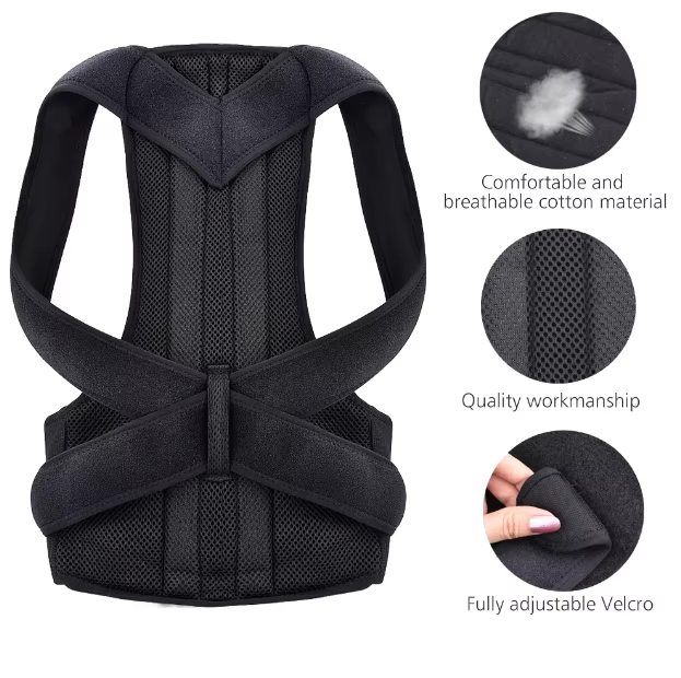 Adjustable Prevent Scoliosis Kyphosis Clavicle Brace Shoulder Back Neck Pain Relief Posture Corrector Back Lumbar Support