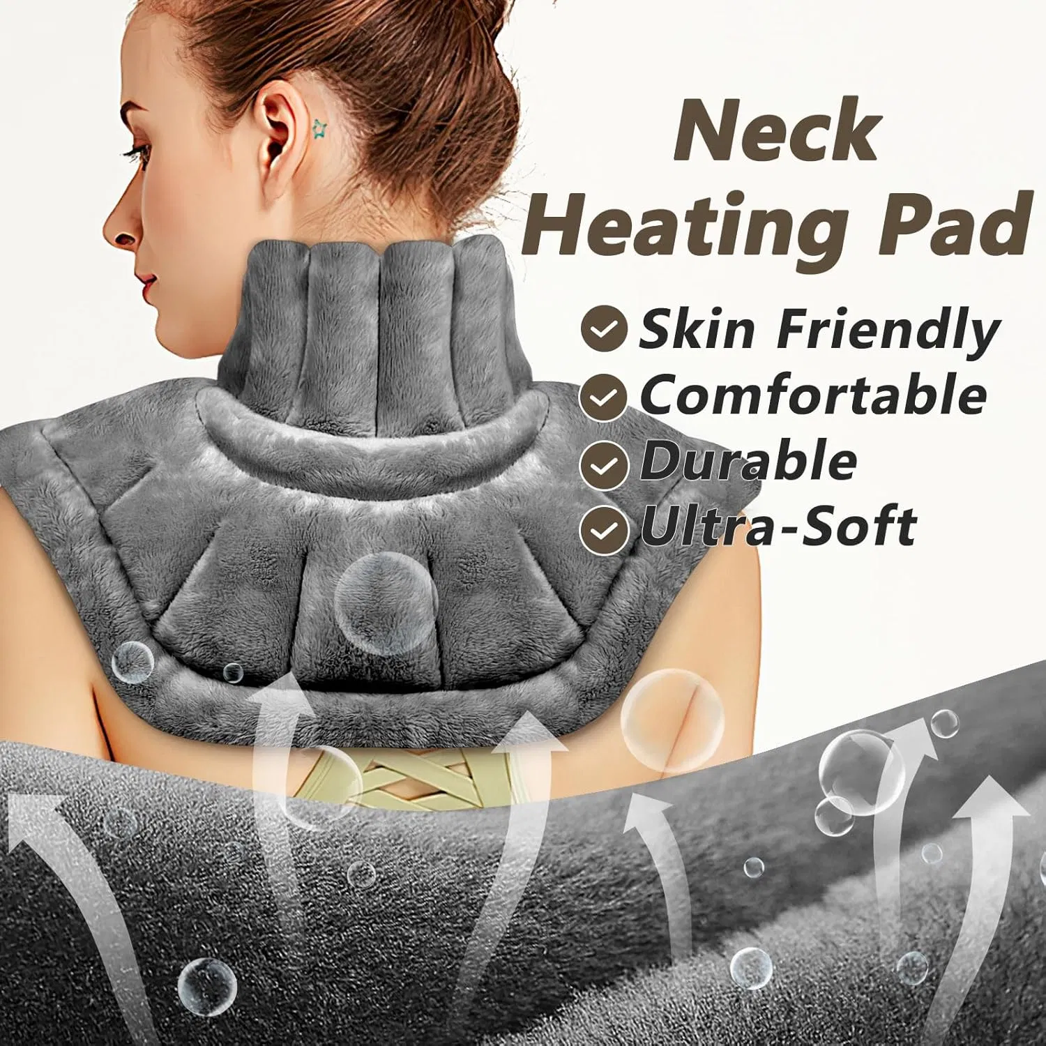 Microwavable Heated Neck Wrap for Ultimate Pain Relief