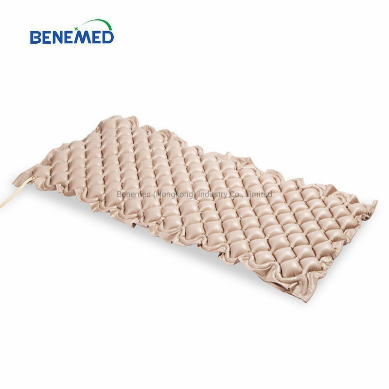 PVC Medical Ripple Bubble Tubular Anti Decubitus Air Mattress with Anti Bedsore Air Mattress Pump