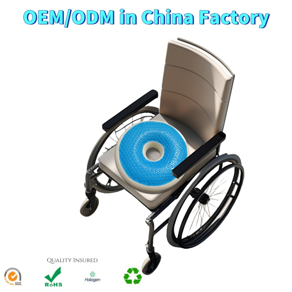 OEM/ODM Ergonomic Wedge Design Gel Medical Positioning Seating Cushions Guangdong Factory