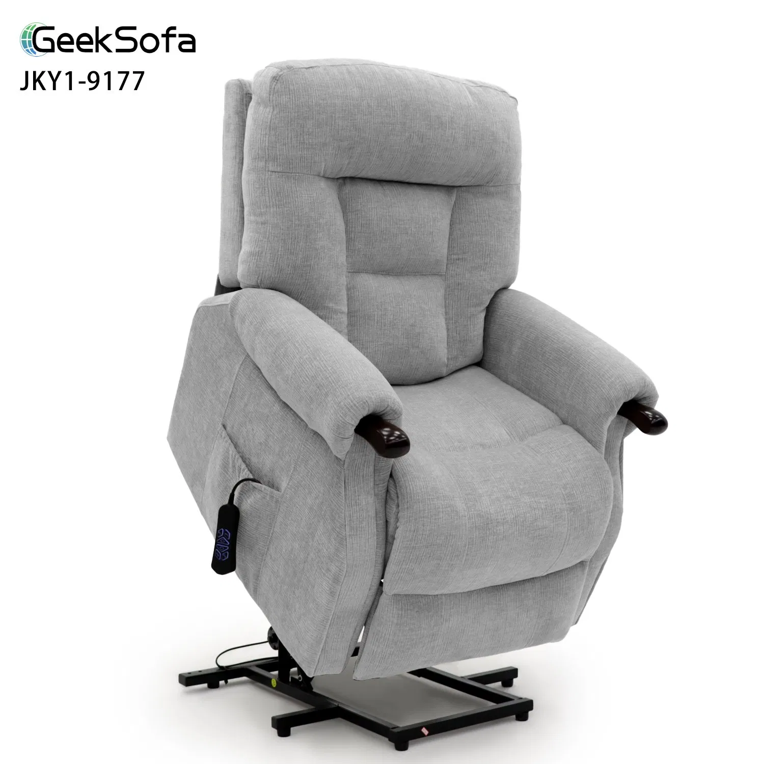 Geeksofa 9177 Dual Motor Tilt-in-Space Power Electric Medical Lift Riser Recliner Chair for The Elderly and Patient