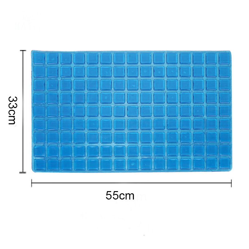Square Gel Collapsible Seat Cushion Cooling Orthopedic Gel Chair Nancy Pad for Pillow