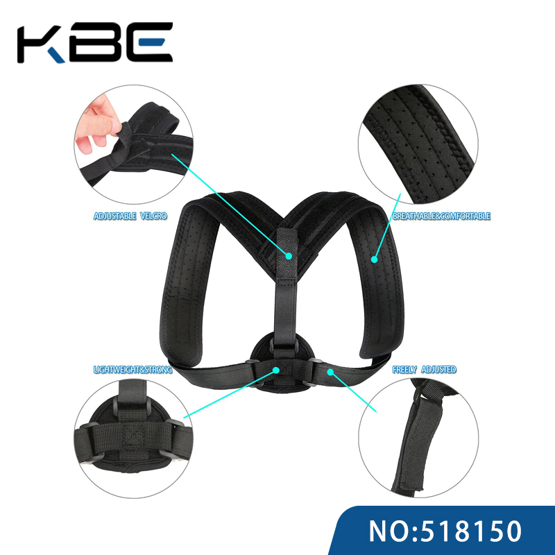 Back Clavicle Posture Corrector Brace with Adjustable Strap