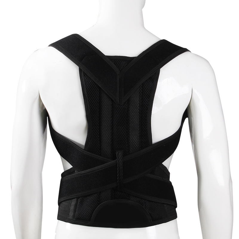 Unisex Posture Corrector Back Shoulder Waist Support Brace Belt