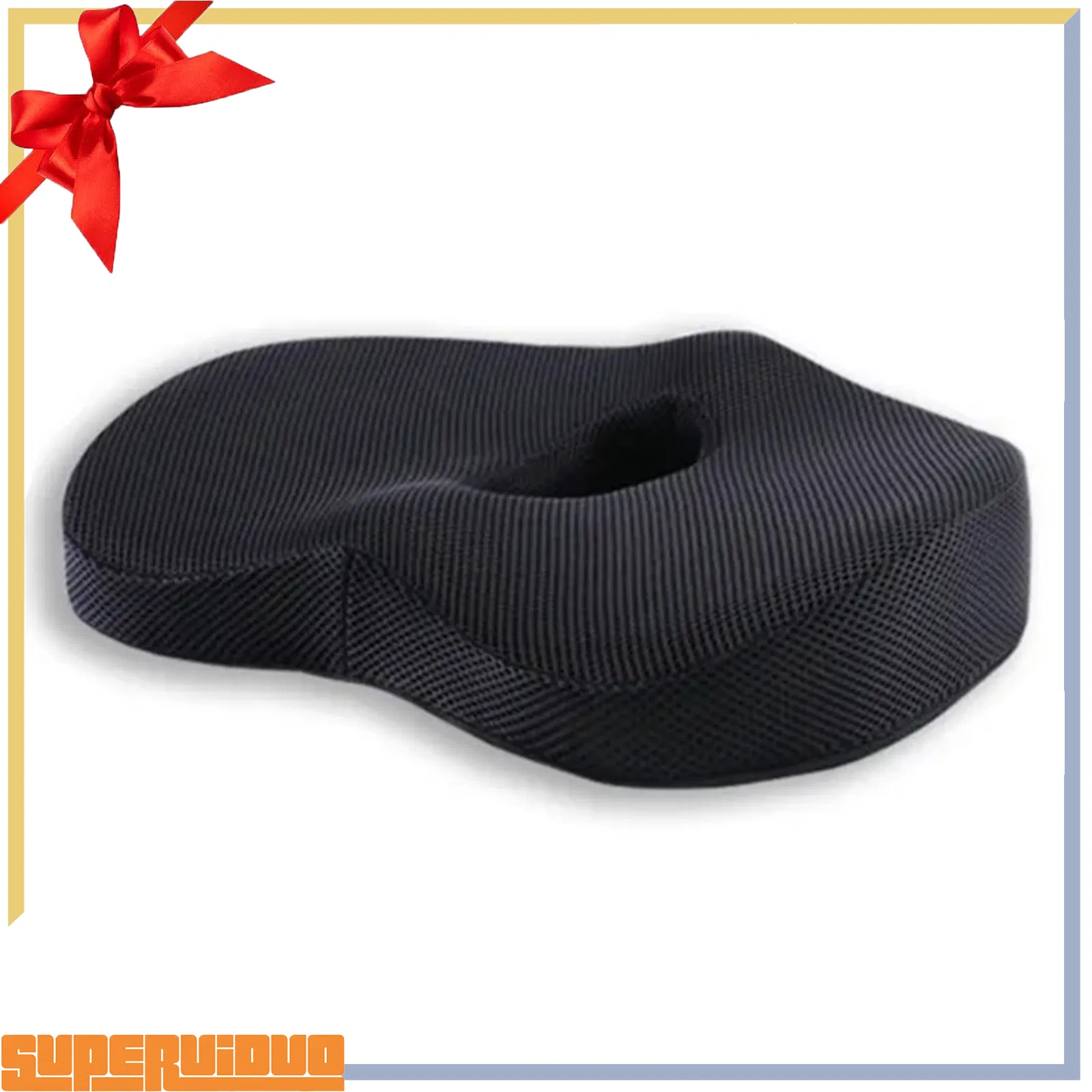 Source Factory Custom Logo Orthopedic Pressure Relief Memory Foam Seat Cushion