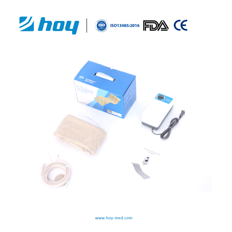 Nursing Care Alternating Pressure Anti-Decubitus Air Mattress with Pump for Hospital Bed