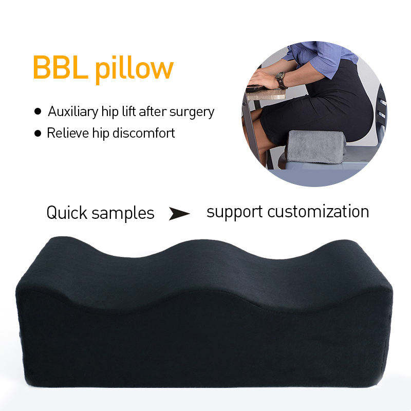 Wholesale Custom Logo Cushion Recovery Booty Butt Lifter Memory Foam Pillow Women Foldable Bbl Pillow After Surgery for Butt