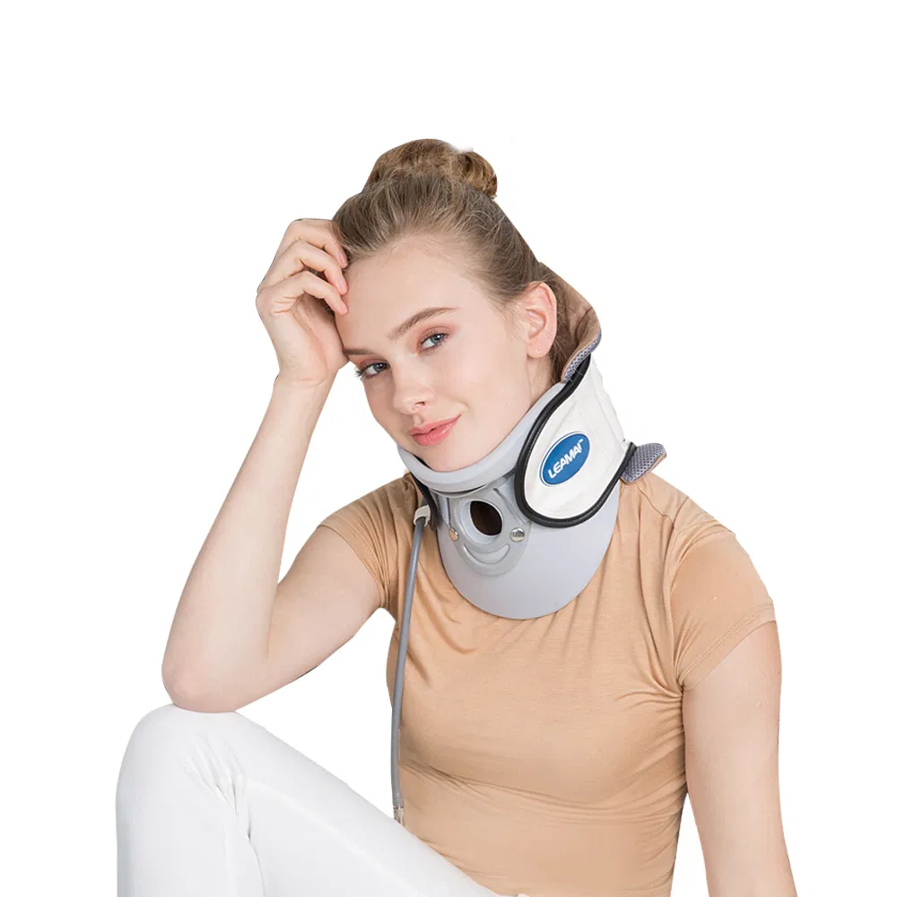 Cervical Neck Traction Device Inflatable and Adjustable Neck Support