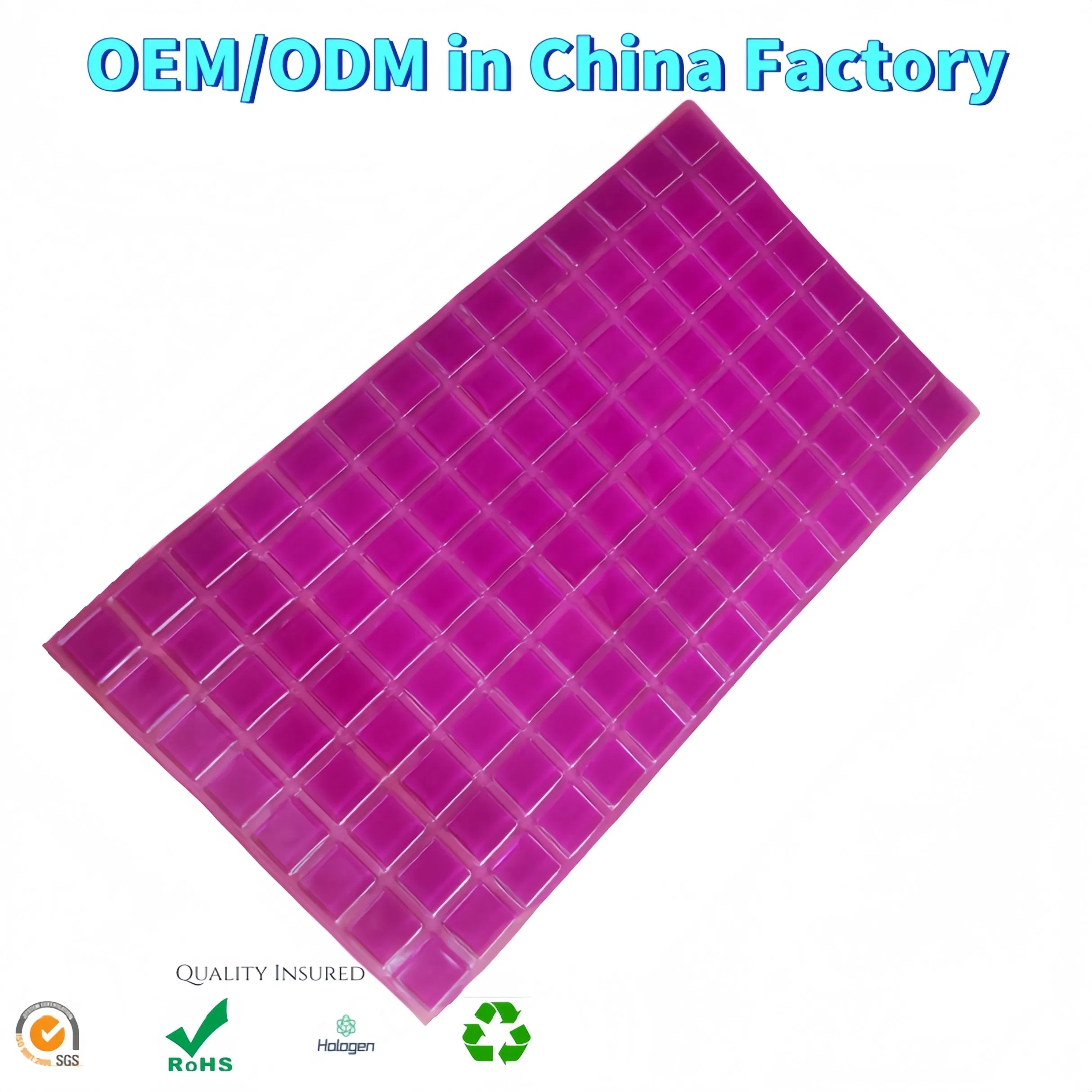 Silica Gel Pad Heat Dissipation Tailbone Orthopedic Car Chair Gel Cushion Square Gel Pad for Pillow Mattress