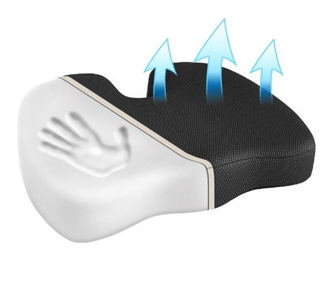 Orthopedic Coccyx Seat Cushion for Tailbone Pain Relief with Removable Cover